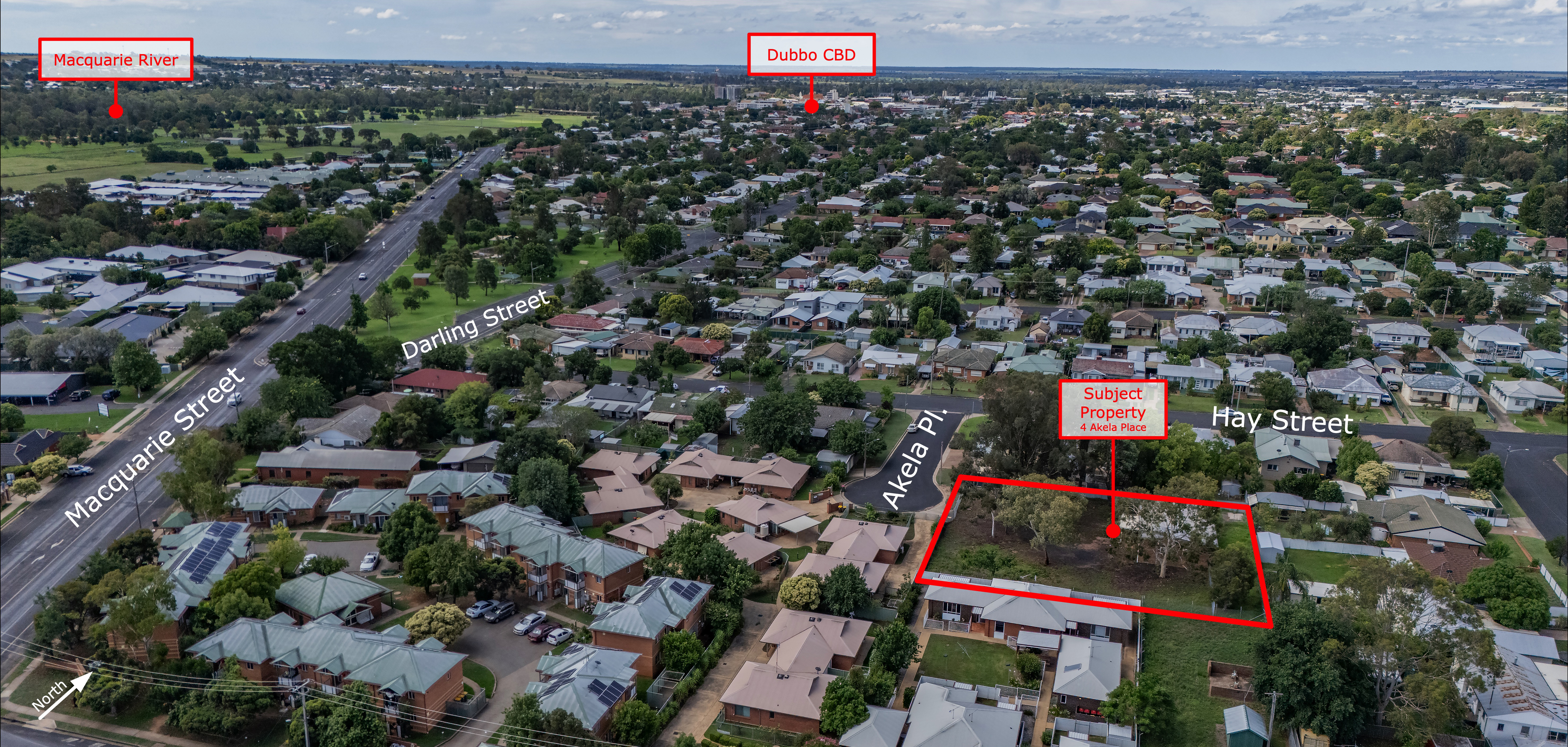 4 Akela Place Dubbo - Location